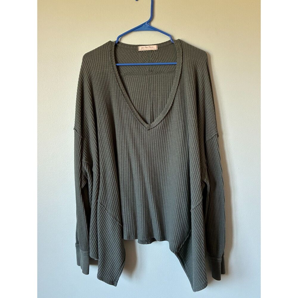We the Free Santa Clara Long Sleeved Thermal Top. SZ XL